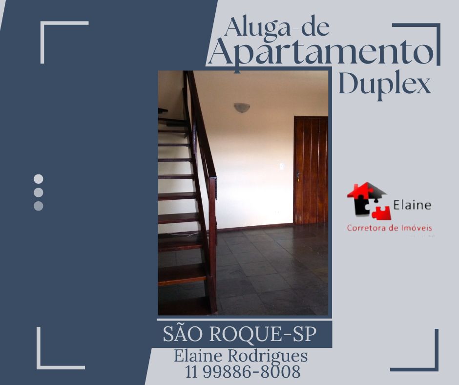 Apartamento duplex - Locação, Vila Santa Isabel, São Roque, SP
