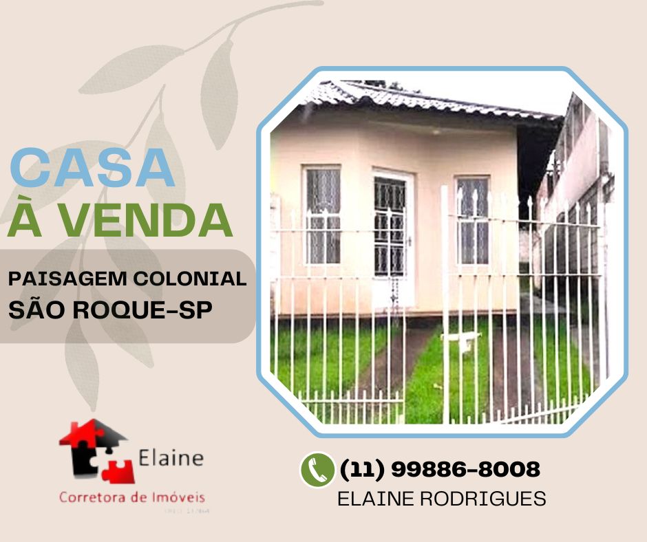 Casa - Venda, Paisagem Colonial, São Roque, SP