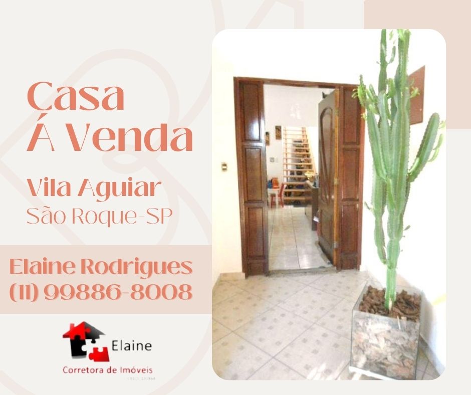 Casa - Venda, Vila Aguiar, São Roque, SP