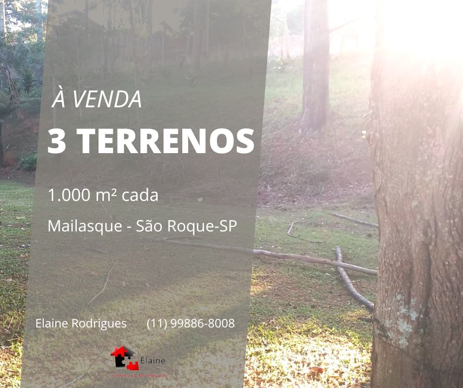 Terreno - Venda, Mailasque, São Roque, SP