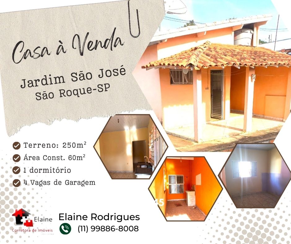 Casa - Venda, Jardim São José, São Roque, SP