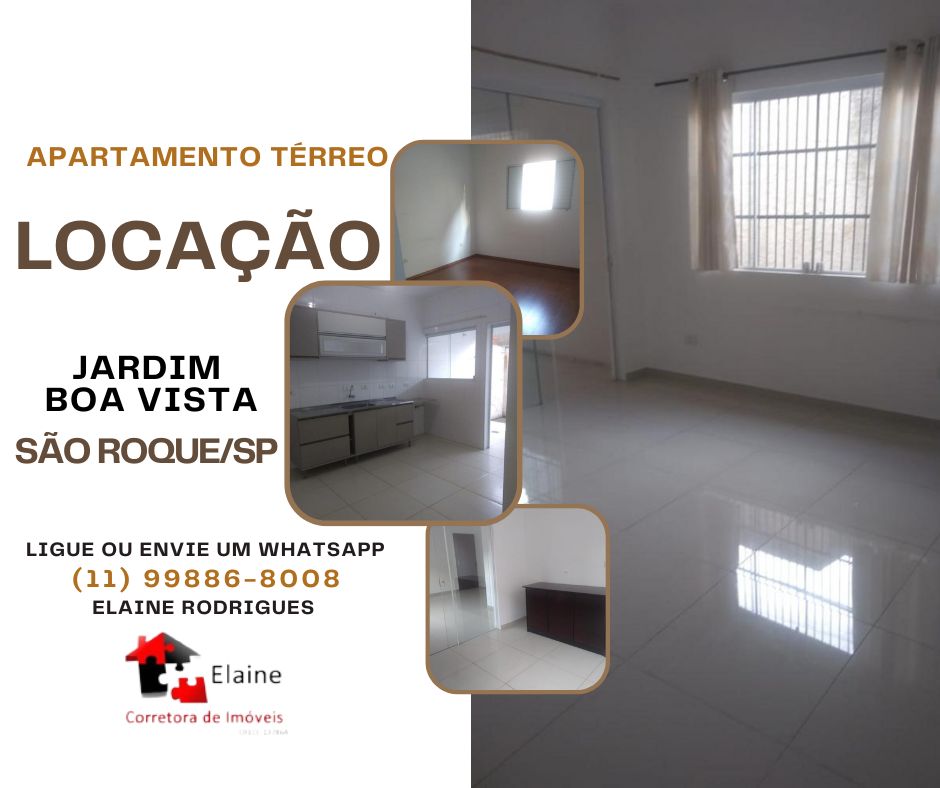 Apartamento - Locação, Jardim Boa Vista, São Roque, SP