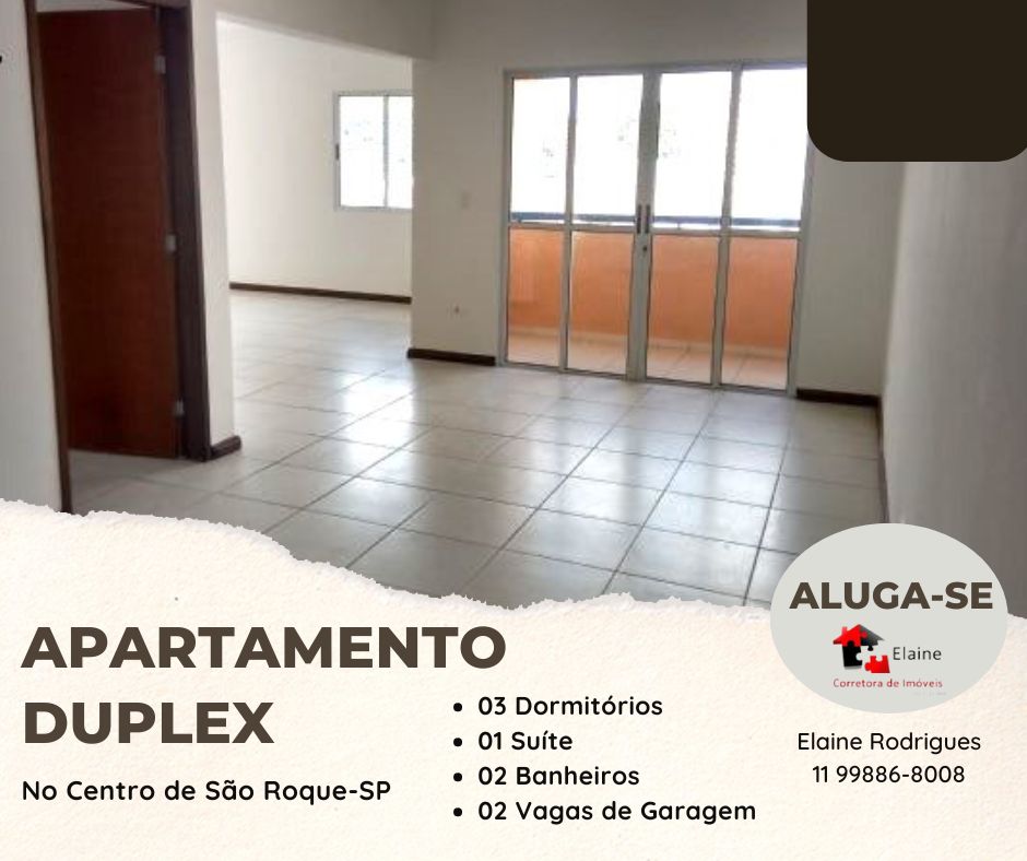 Apartamento - Locação, Centro, São Roque, SP