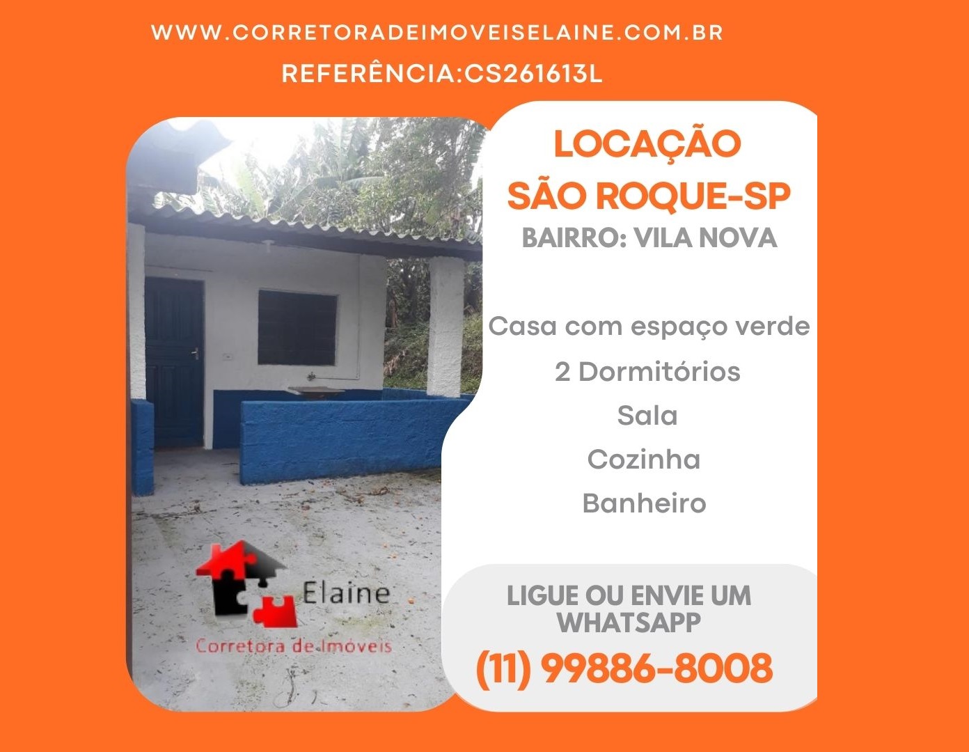 Casa - Locação, Vila Nova, São Roque, SP