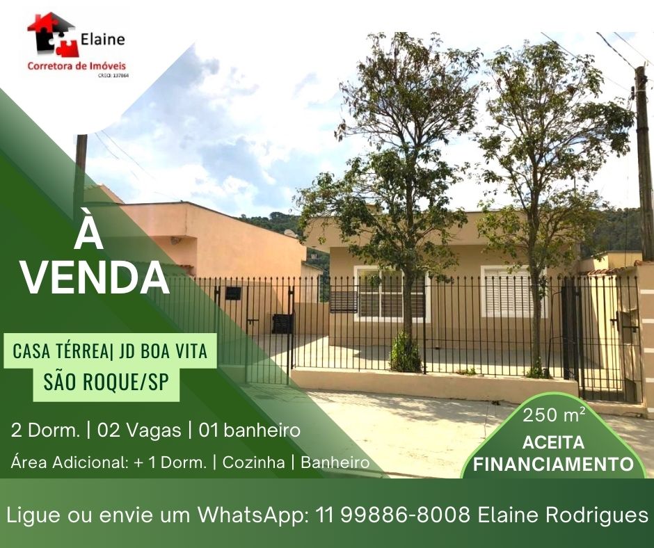 Casa - Venda, Jardim Boa Vista, São Roque, SP