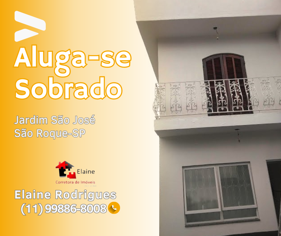 Casa - Locação, Jardim São José, São Roque, SP