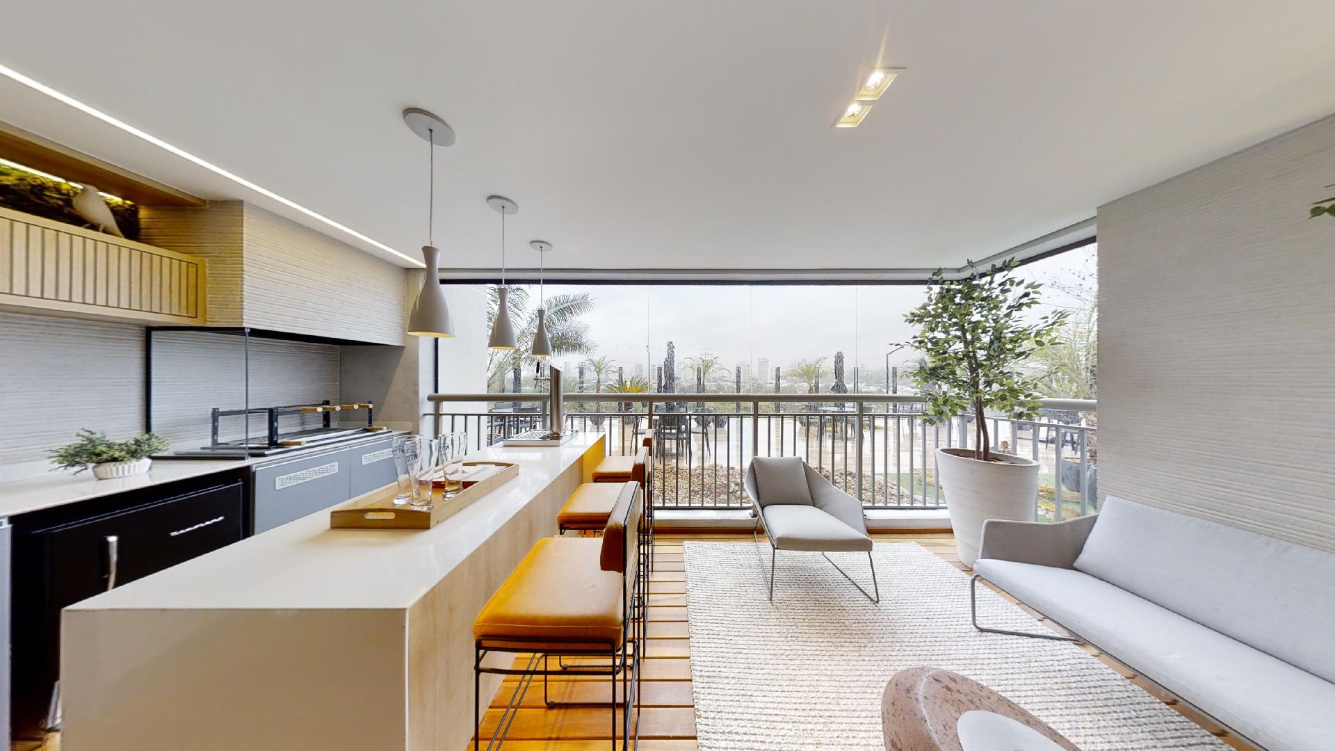 Apartamento 112m² - 4 ou 3 dormitórios, 02 vagas de garagem - Unique Green - Parque Toronto.