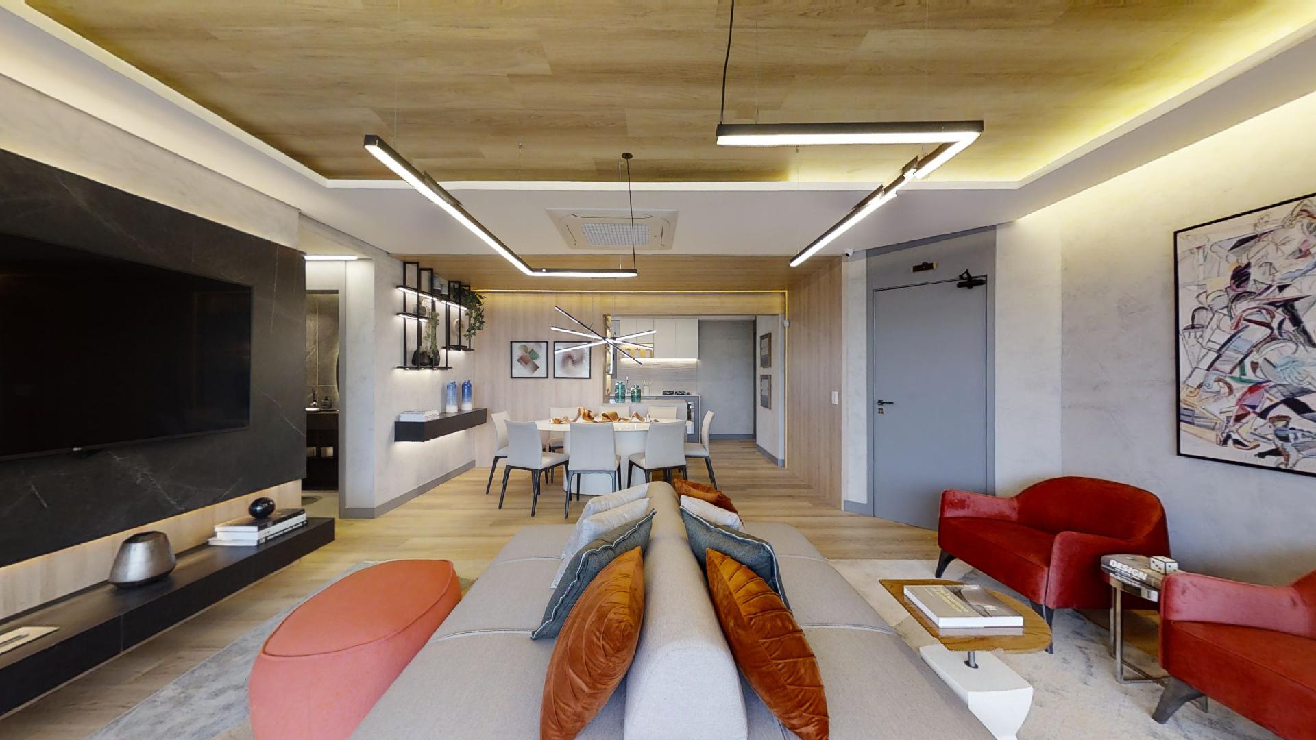 Apartamento 112m² - 4 ou 3 dormitórios, 02 vagas de garagem - Unique Green - Parque Toronto.