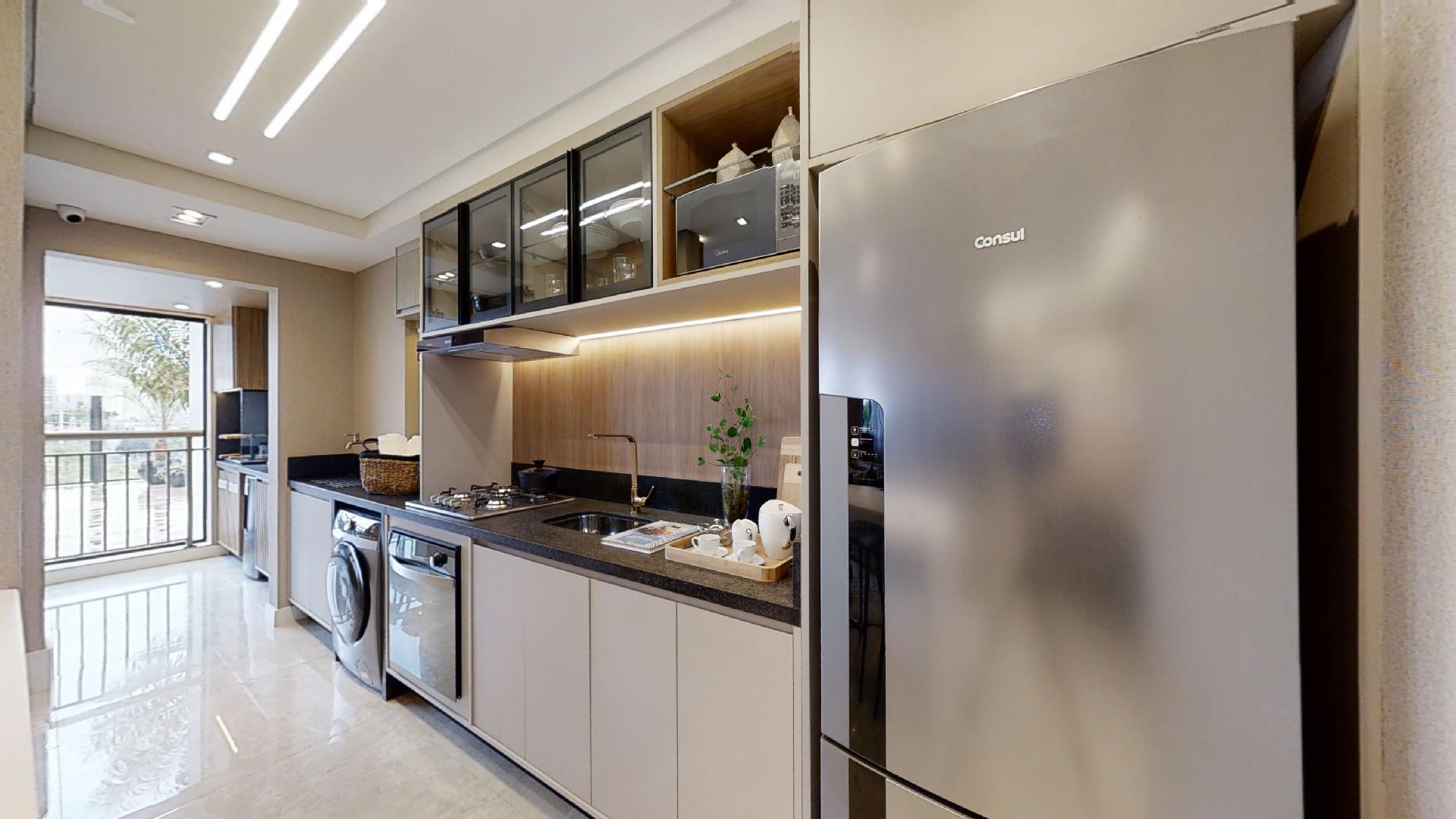 Apartamento de 80,51m² - 02 suítes - 01 vaga de garagem - Unique Green Parque Toronto.