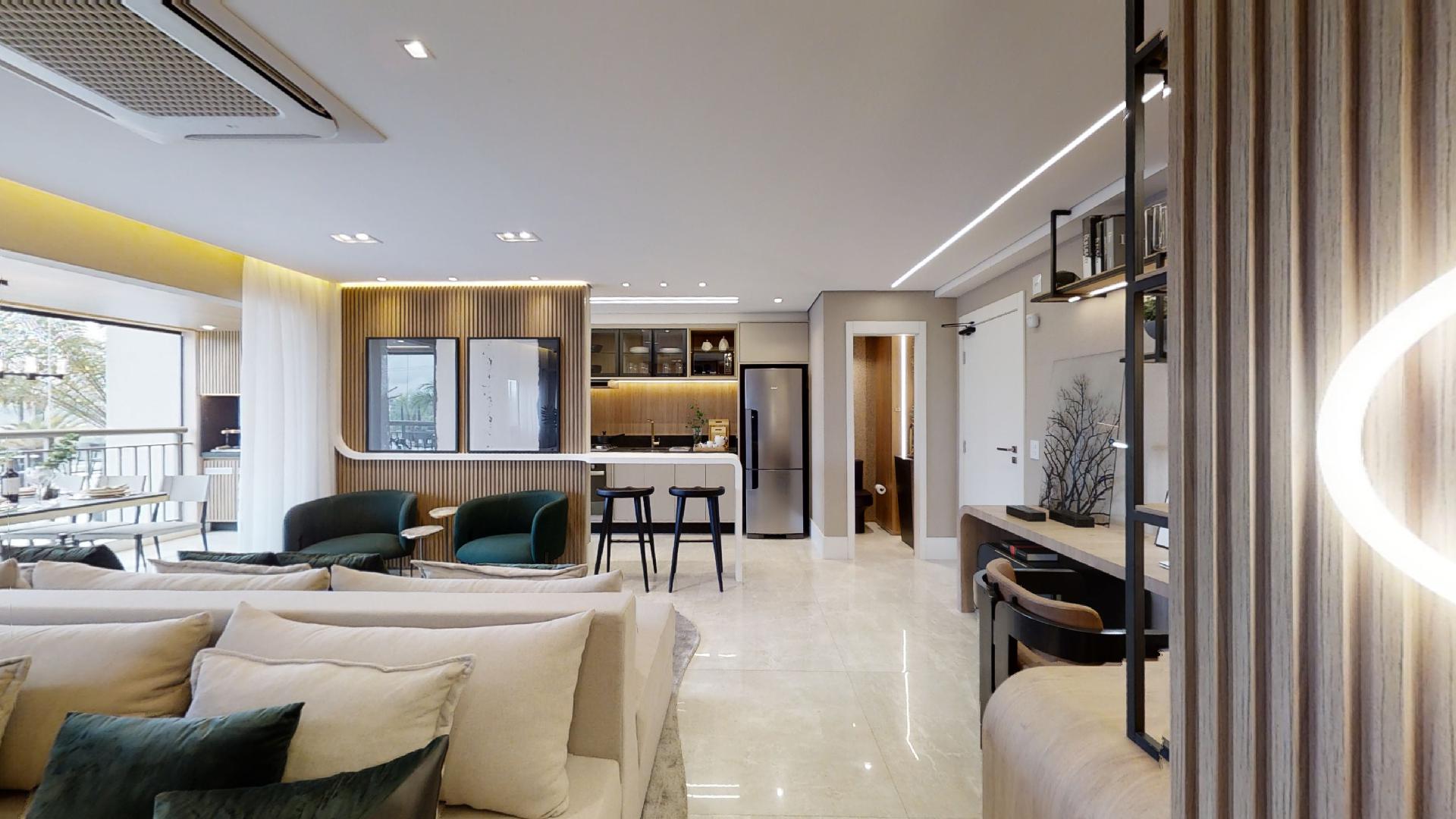 Apartamento de 80,51m² - 02 suítes - 01 vaga de garagem - Unique Green Parque Toronto.