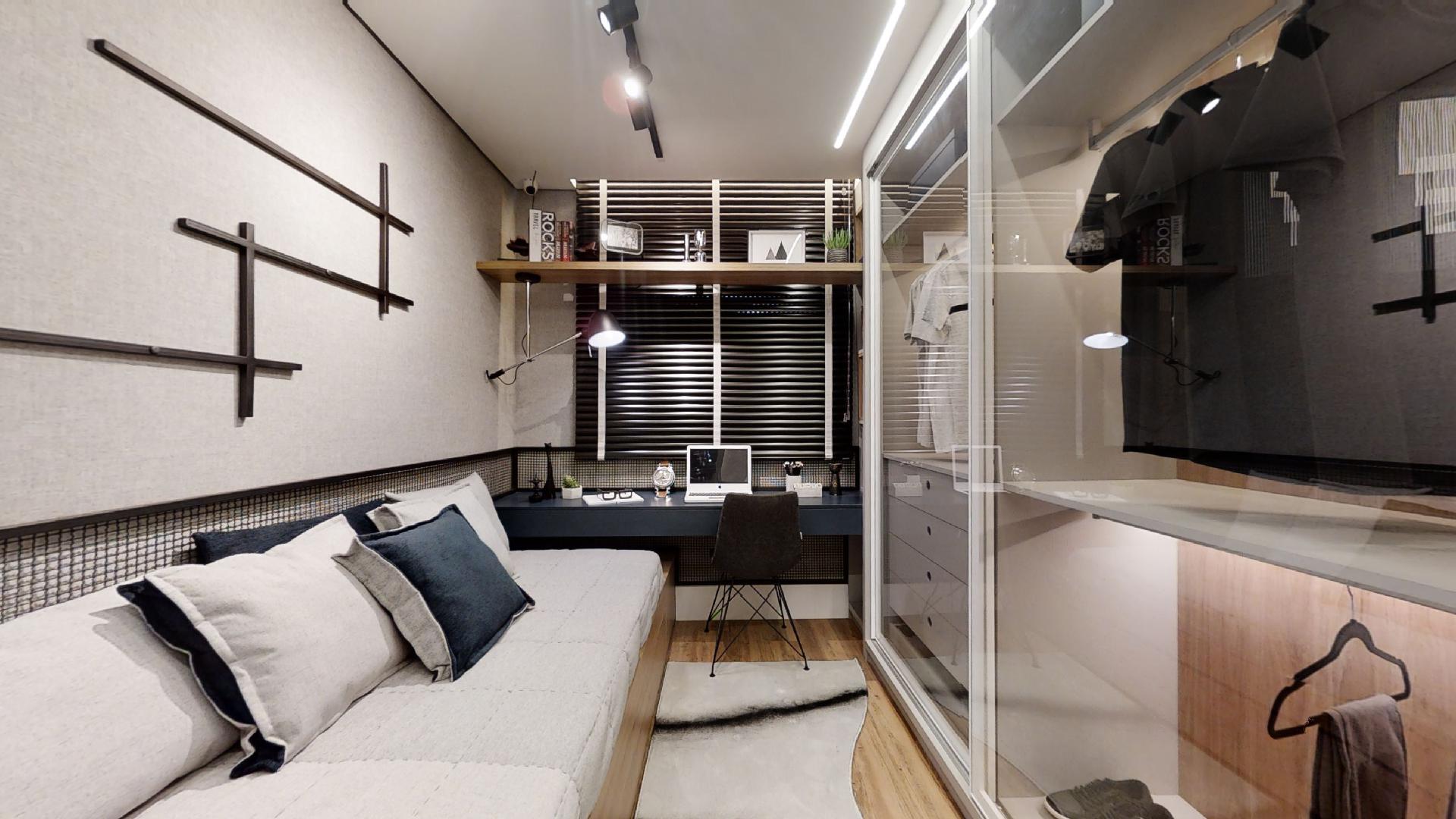 Apartamento de 80,51m² - 02 suítes - 01 vaga de garagem - Unique Green Parque Toronto.
