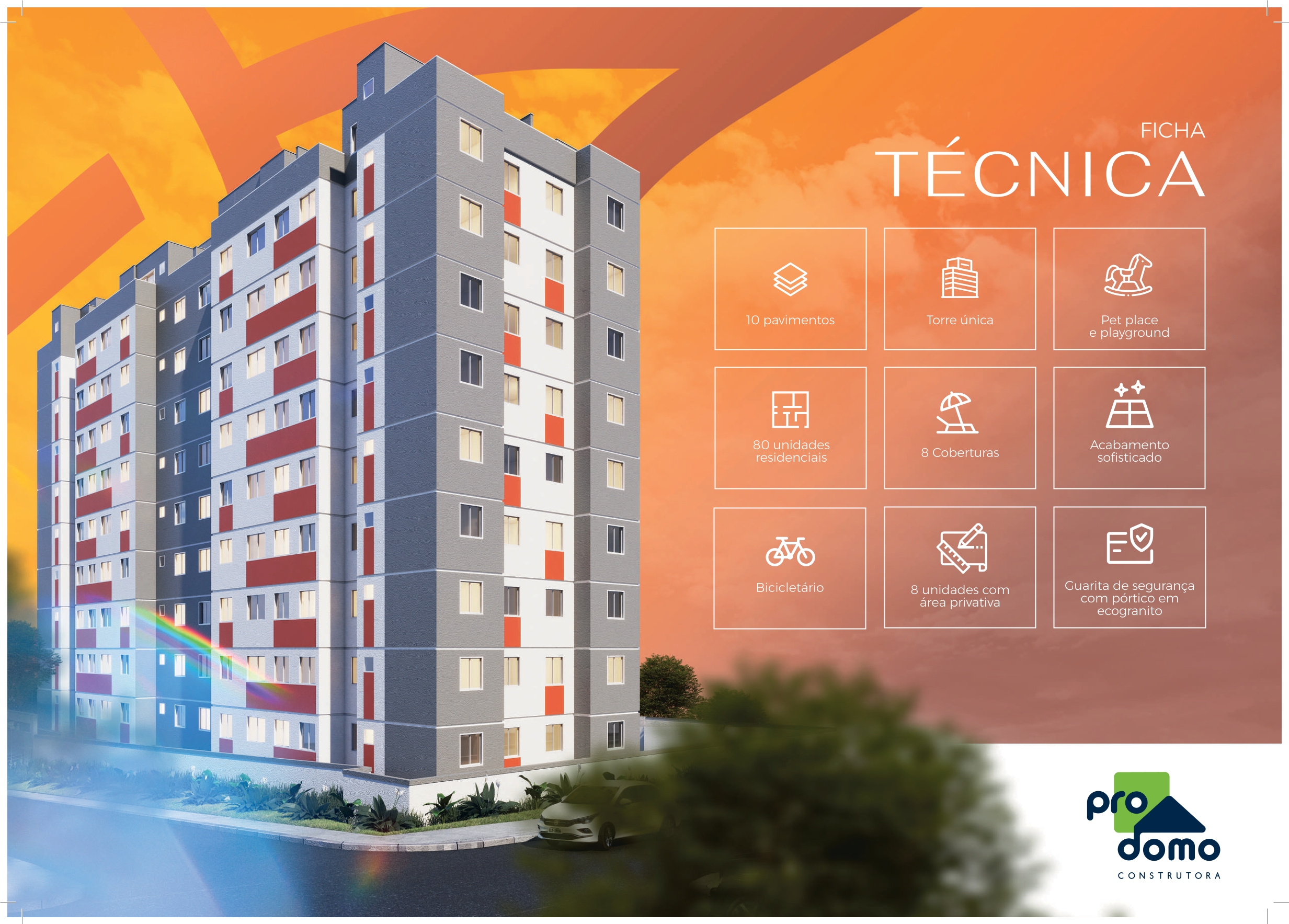 Lançamento no bairro Guarani: apartamento com 02 quartos, 01 vaga, excelente localização