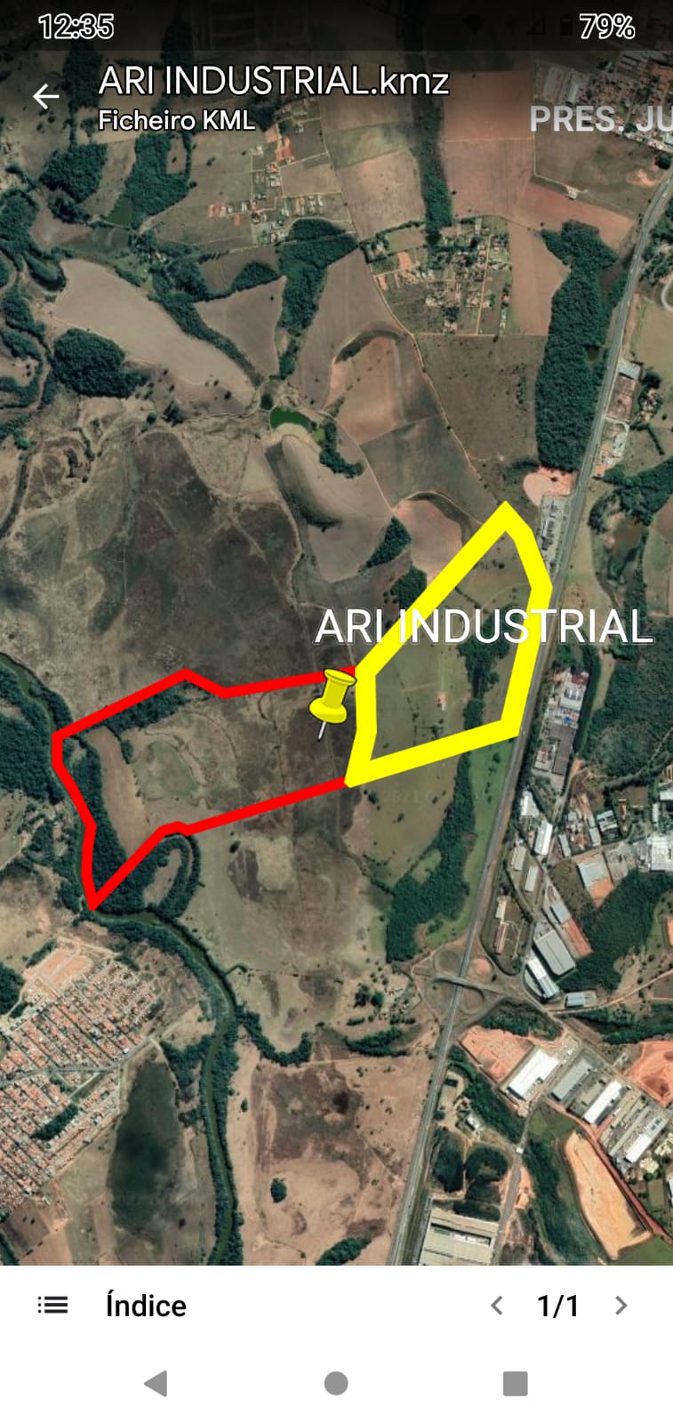 Área industrial - Venda, Distrito Industrial (CDI), Pouso Alegre, MG