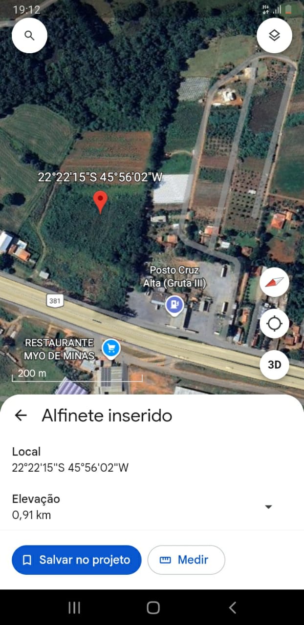 Área Industrial para venda nas margens da Fernão Dias em Pouso Alegre - MG.