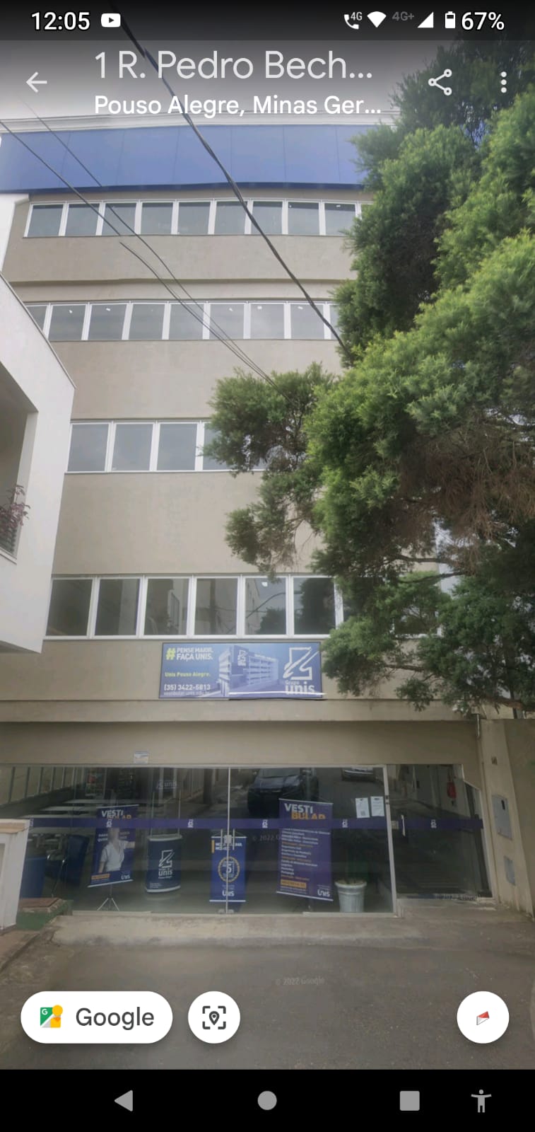 Prédio comercial para locação na área central de Pouso Alegre - MG.