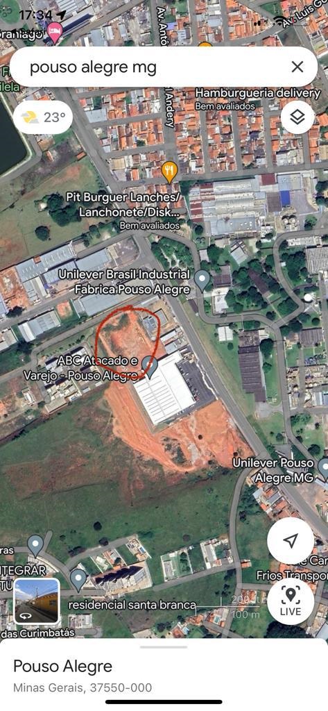 Área/Terreno Comercial para venda em Pouso Alegre - MG