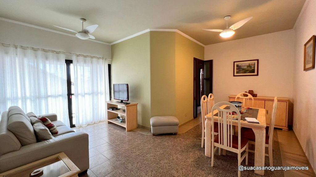 Apartamento com 3 dormitórios à venda, 110 m² por R$ 450.000,00 - Praia da Enseada – Hotéis - Guarujá/SP