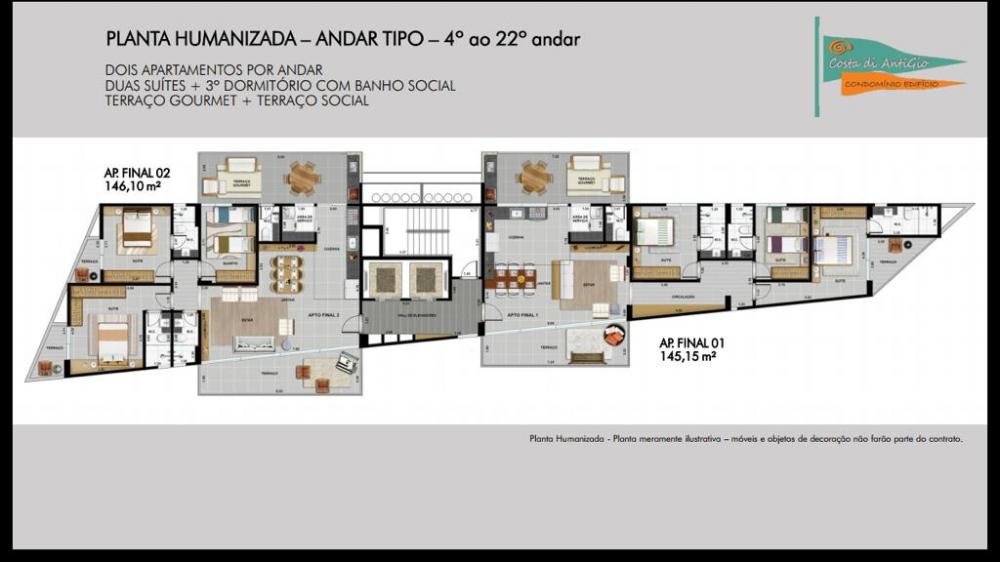 Apartamento à venda com 3 quartos, 146m² - Foto 17