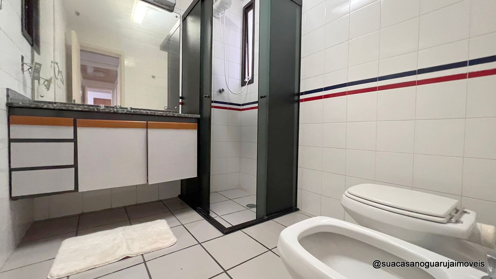 apartamento vista mar 3 dormitorios 2 suites 2 vagas 168 m2  sorocotuba guaruja cod ap 552v