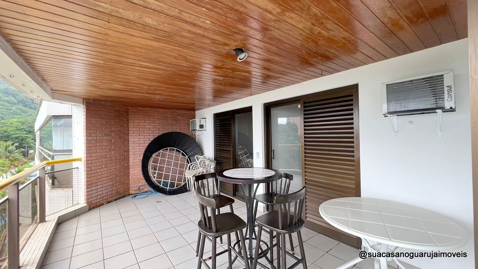 apartamento vista mar 3 dormitorios 2 suites 2 vagas 168 m2  sorocotuba guaruja cod ap 552v