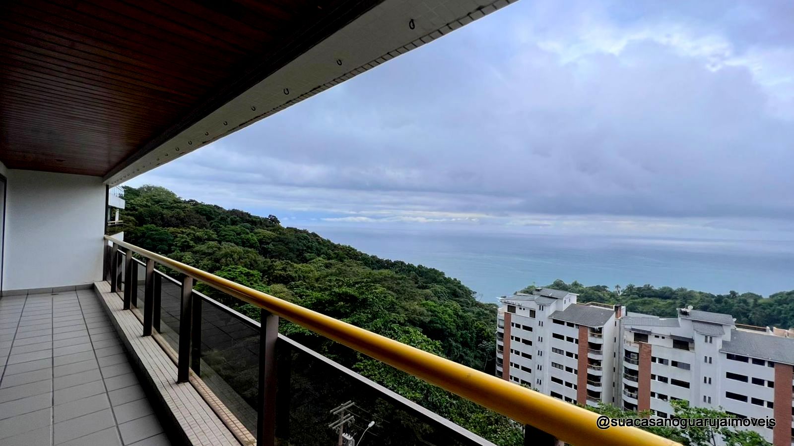 apartamento vista mar 3 dormitorios 2 suites 2 vagas 168 m2  sorocotuba guaruja cod ap 552v