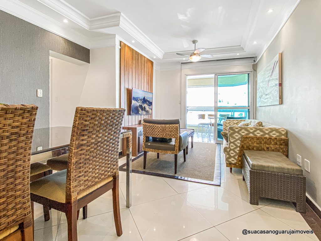 apartamento guaruja 3 dormitorios 3 banheiros 1 vaga 120m2 balneario guaruja enseada guaruja sp cod AP7071V