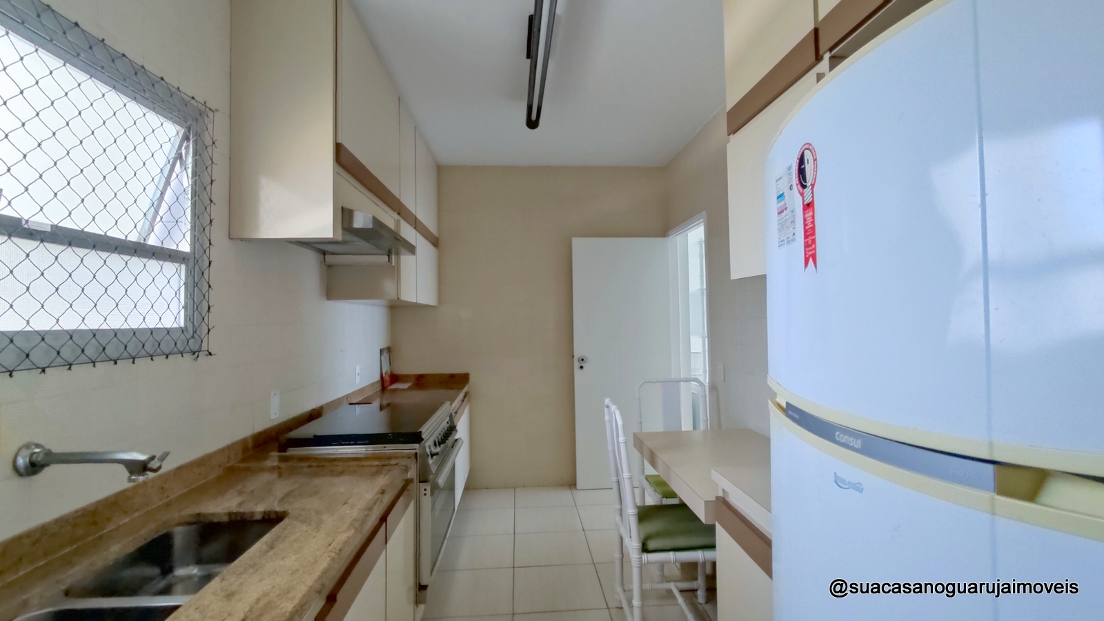 apartamento 3 dormitorios 1 suite 1 vaga pitangueiras frente mar guaruja sp cod 17T