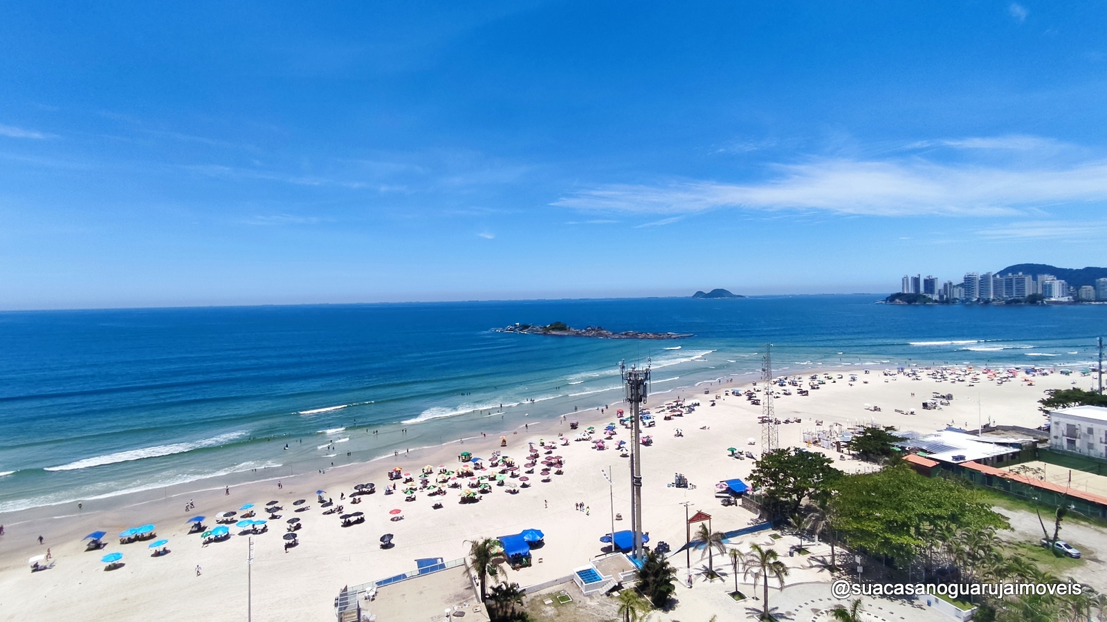 apartamento 3 dormitorios 1 suite 1 vaga pitangueiras frente mar guaruja sp cod 17T