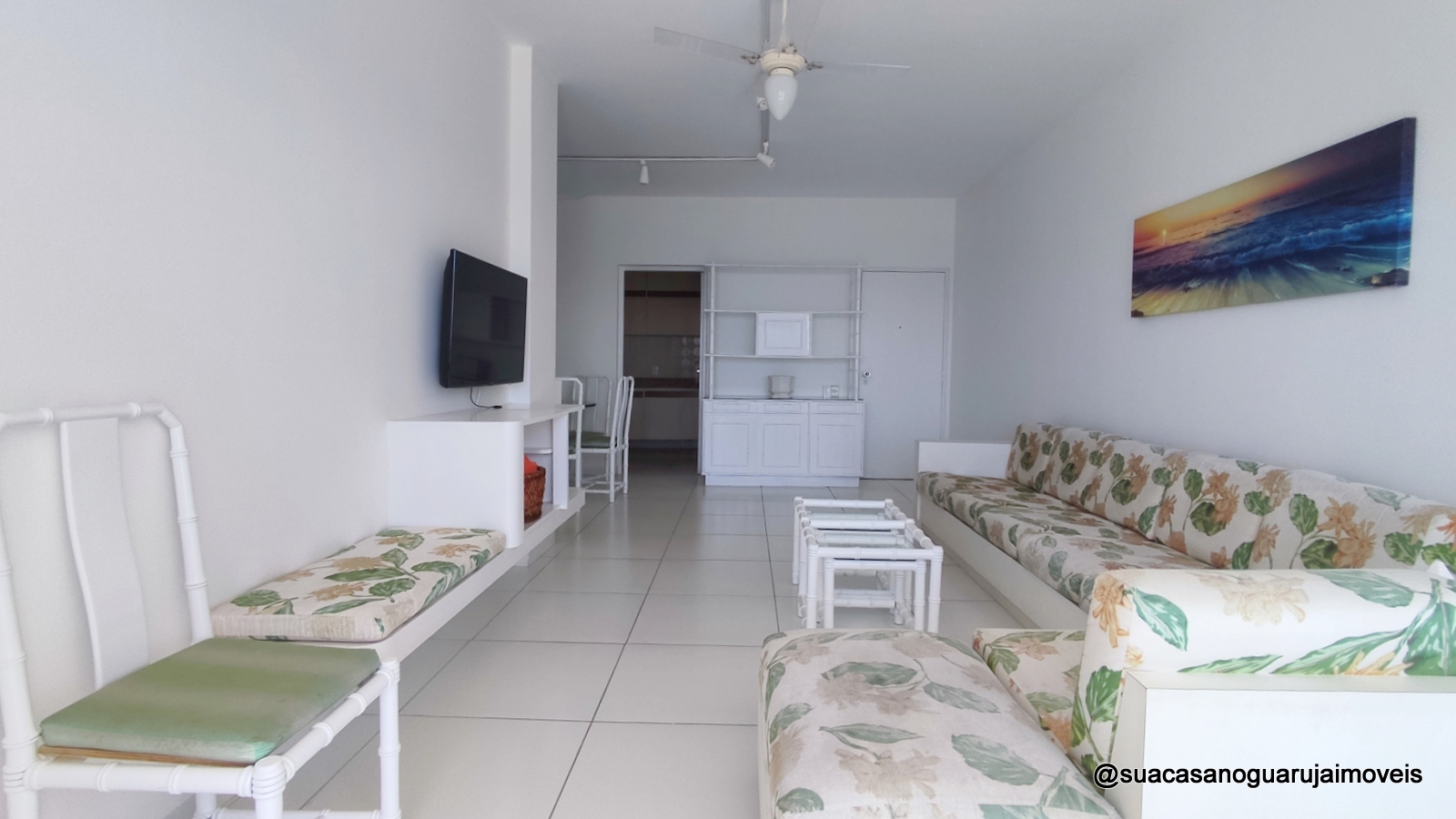 apartamento 3 dormitorios 1 suite 1 vaga pitangueiras frente mar guaruja sp cod 17T