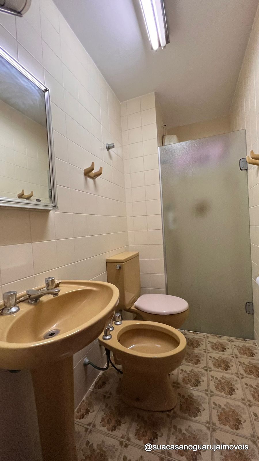 Apartamento Penhasco 5 Estrelas com 3 dormitórios à venda, 100 m² por R$ 580.000 - Praia da Enseada – Tortugas - Guarujá/SP