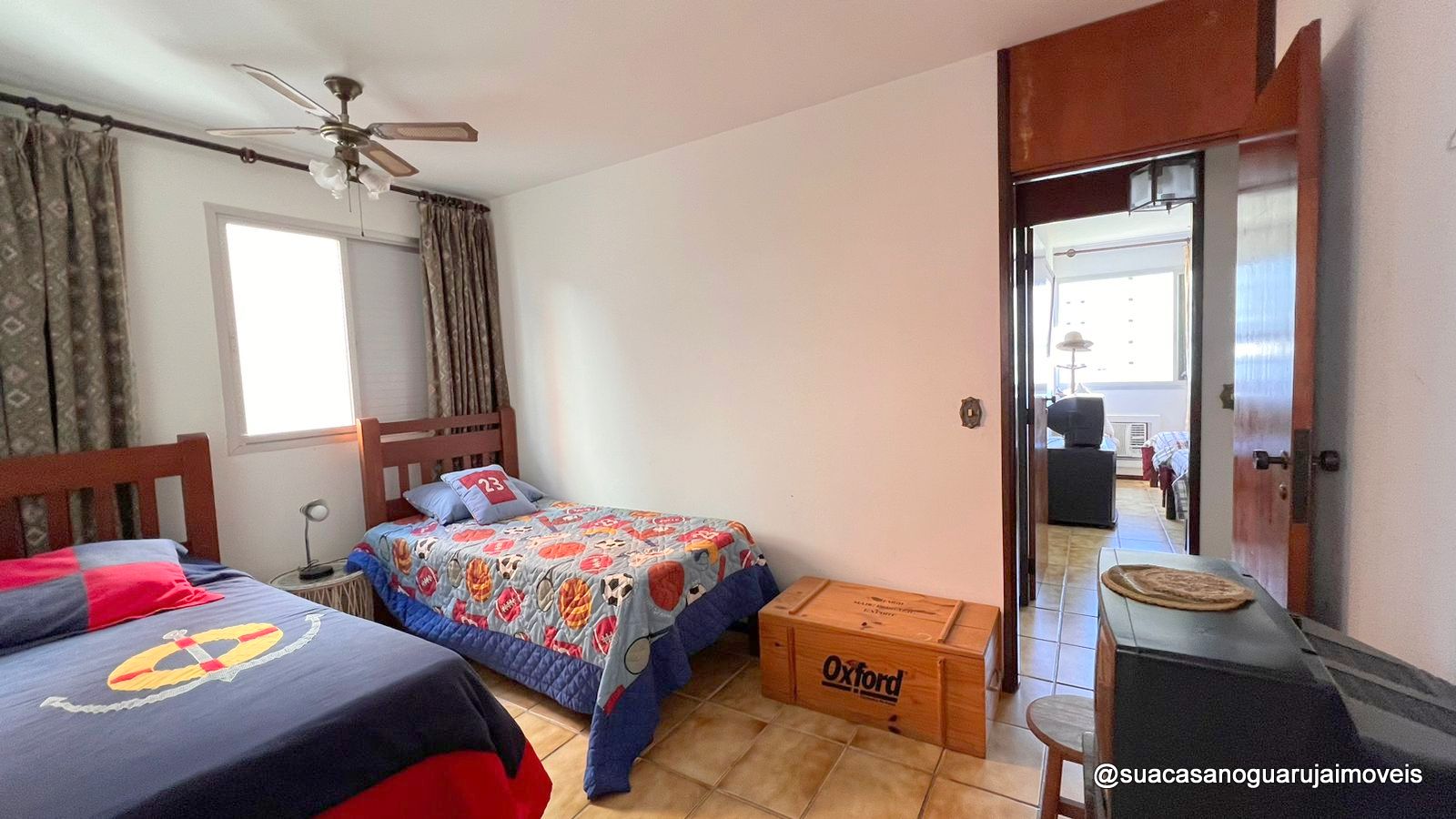 Apartamento Penhasco 5 Estrelas com 3 dormitórios à venda, 100 m² por R$ 580.000 - Praia da Enseada – Tortugas - Guarujá/SP