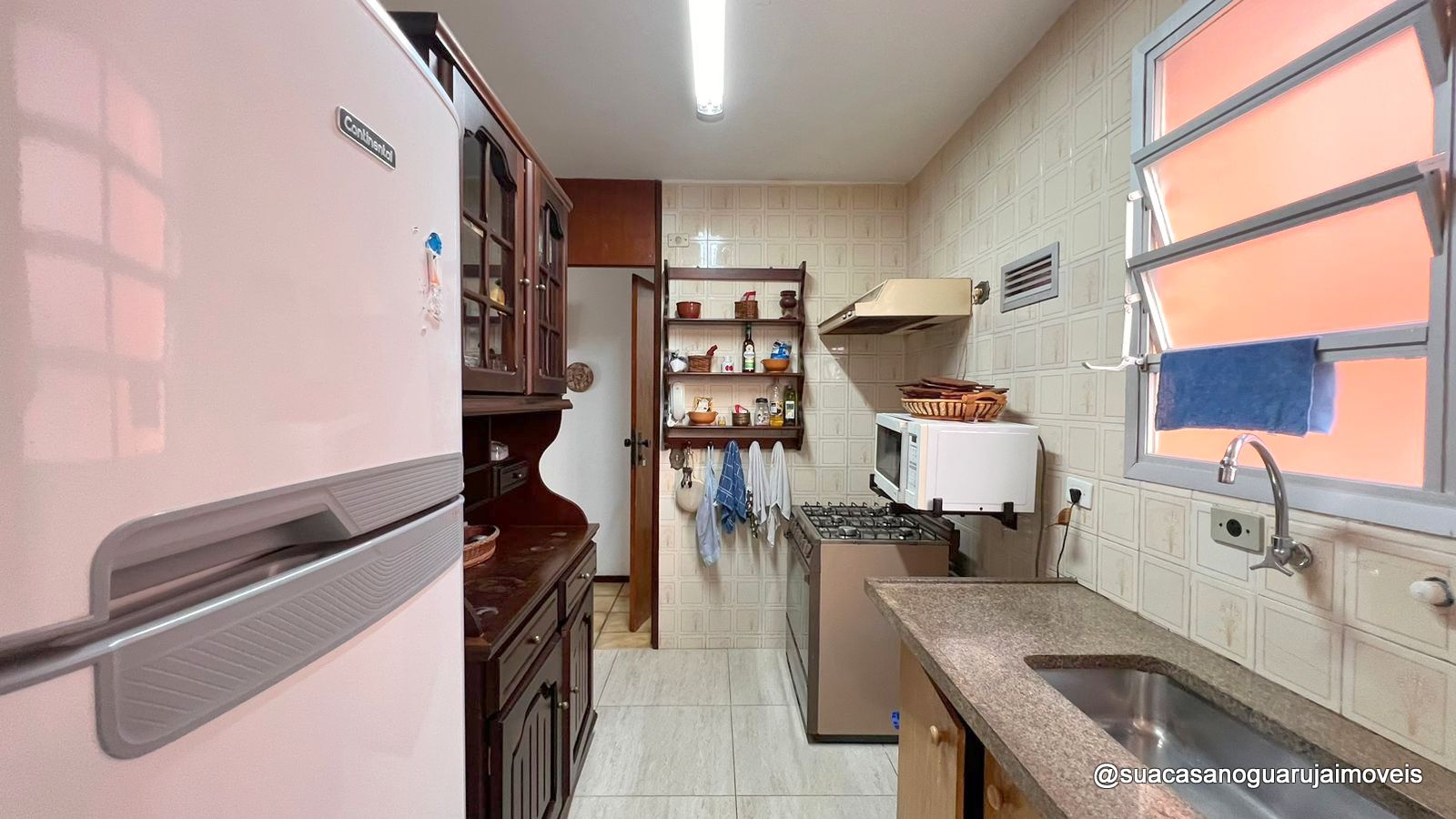Apartamento Penhasco 5 Estrelas com 3 dormitórios à venda, 100 m² por R$ 580.000 - Praia da Enseada – Tortugas - Guarujá/SP