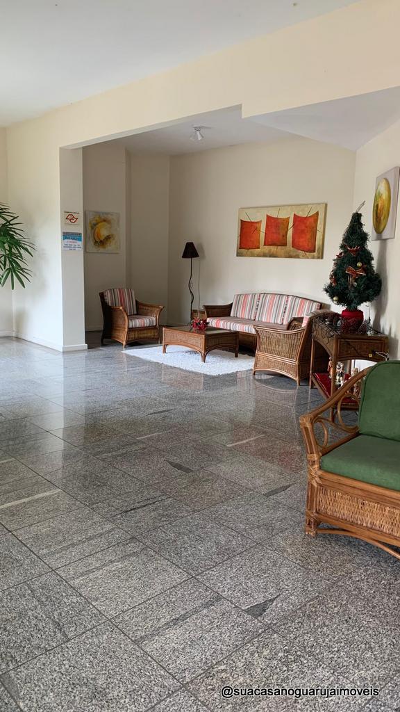 Apartamento com 3 dormitórios à venda, 100 m² por R$ 650.000,00 - Praia da Enseada – Tortugas - Guarujá/SP