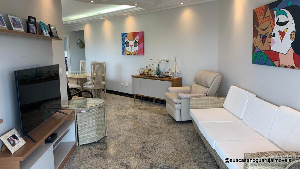 Apartamento com 3 dormitórios à venda, 100 m² por R$ 650.000,00 - Praia da Enseada – Tortugas - Guarujá/SP