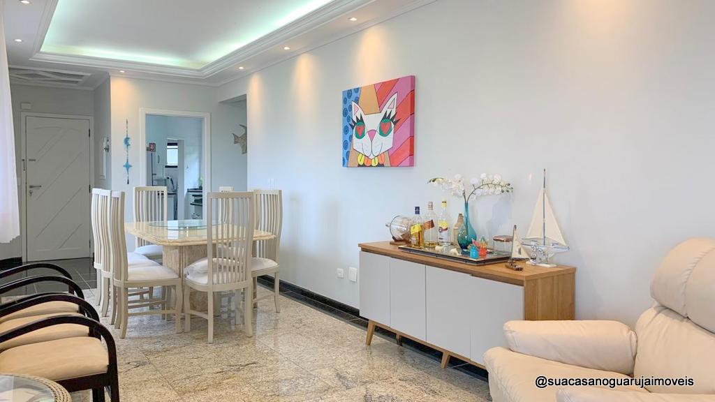 Apartamento com 3 dormitórios à venda, 100 m² por R$ 650.000,00 - Praia da Enseada – Tortugas - Guarujá/SP