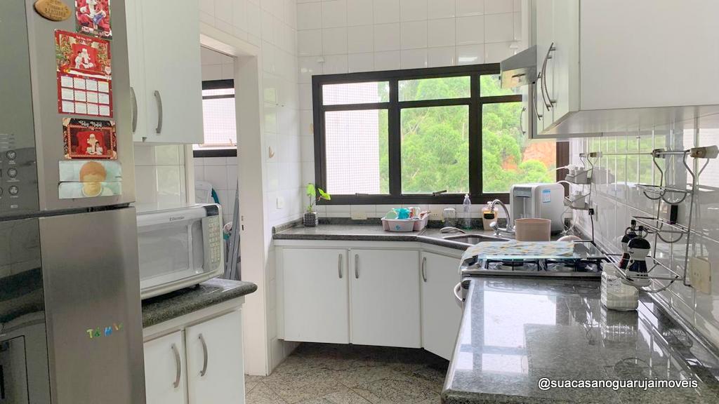 Apartamento com 3 dormitórios à venda, 100 m² por R$ 650.000,00 - Praia da Enseada – Tortugas - Guarujá/SP