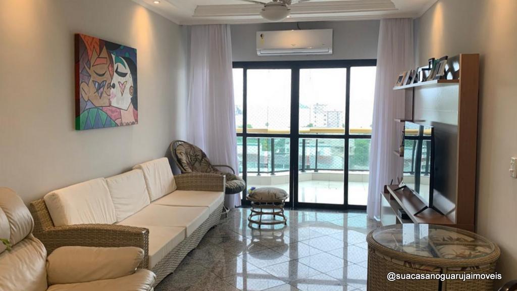 Apartamento com 3 dormitórios à venda, 100 m² por R$ 650.000,00 - Praia da Enseada – Tortugas - Guarujá/SP