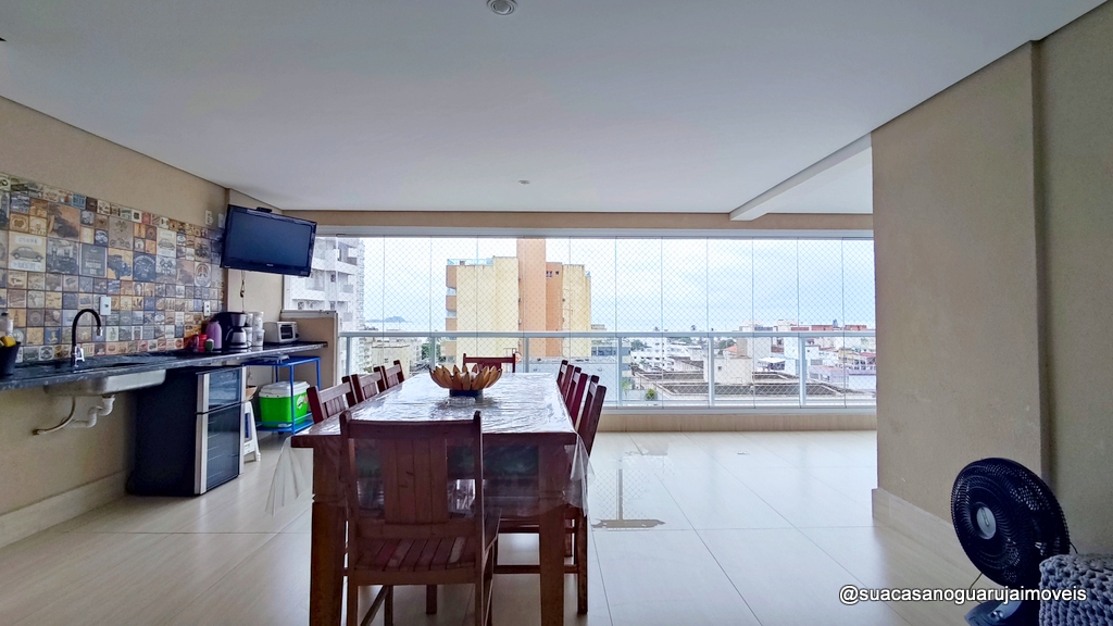 Apartamento com 3 dormitórios à venda, 113 m² por R$ 900.000 - Praia da Enseada – Aquário - Guarujá/SP