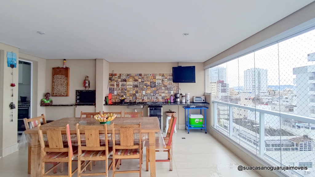 Apartamento com 3 dormitórios à venda, 113 m² por R$ 900.000 - Praia da Enseada – Aquário - Guarujá/SP