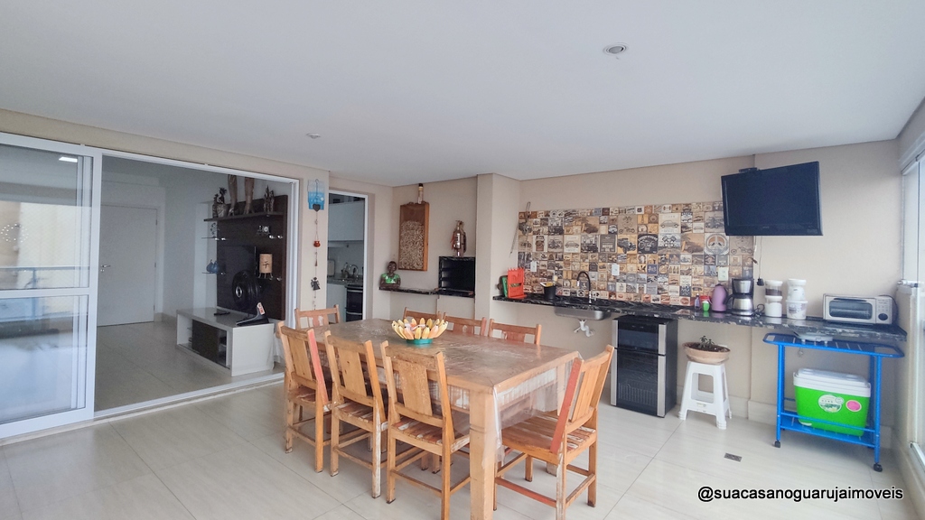 Apartamento com 3 dormitórios à venda, 113 m² por R$ 900.000 - Praia da Enseada – Aquário - Guarujá/SP