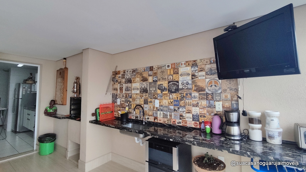 Apartamento com 3 dormitórios à venda, 113 m² por R$ 900.000 - Praia da Enseada – Aquário - Guarujá/SP