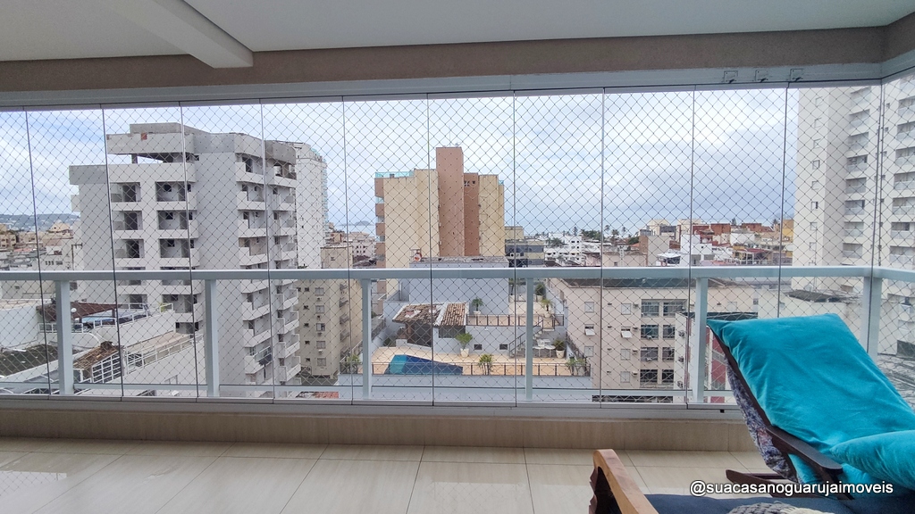 Apartamento com 3 dormitórios à venda, 113 m² por R$ 900.000 - Praia da Enseada – Aquário - Guarujá/SP