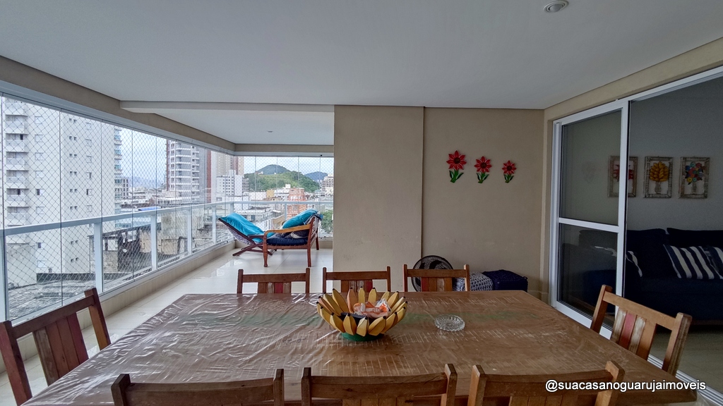 Apartamento com 3 dormitórios à venda, 113 m² por R$ 900.000 - Praia da Enseada – Aquário - Guarujá/SP