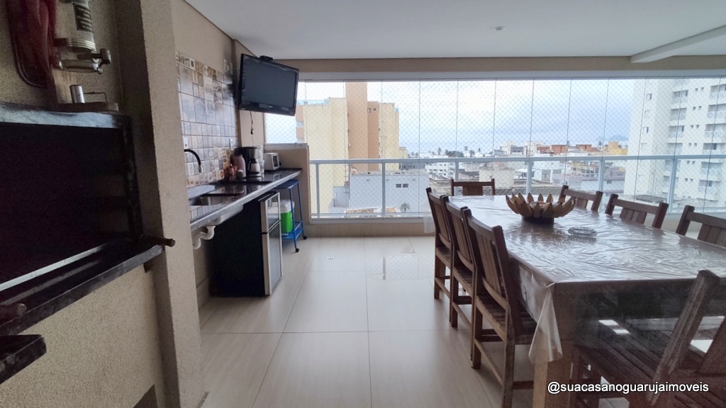 Apartamento com 3 dormitórios à venda, 113 m² por R$ 900.000 - Praia da Enseada – Aquário - Guarujá/SP