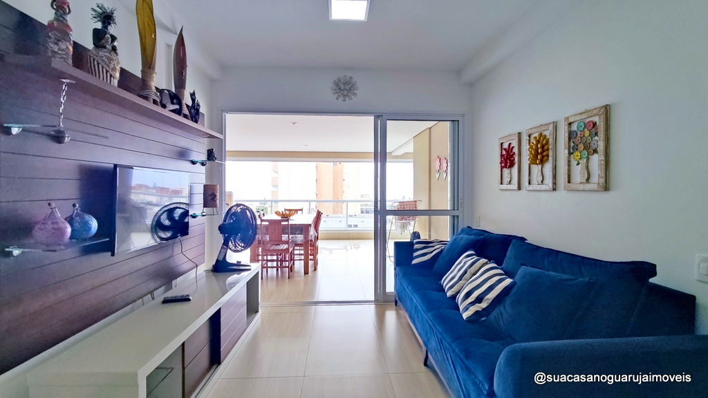 Apartamento com 3 dormitórios à venda, 113 m² por R$ 900.000 - Praia da Enseada – Aquário - Guarujá/SP
