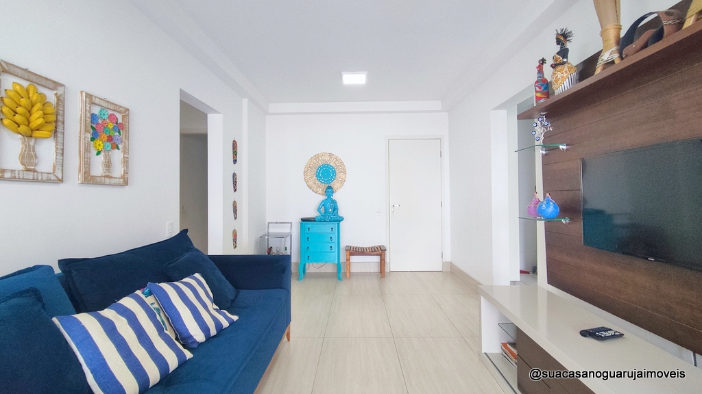Apartamento com 3 dormitórios à venda, 113 m² por R$ 900.000 - Praia da Enseada – Aquário - Guarujá/SP