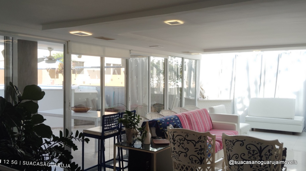 Cobertura com 4 dormitórios à venda, 315 m² por R$ 2.500.000,00 - Praia da Enseada – Aquário - Guarujá/SP