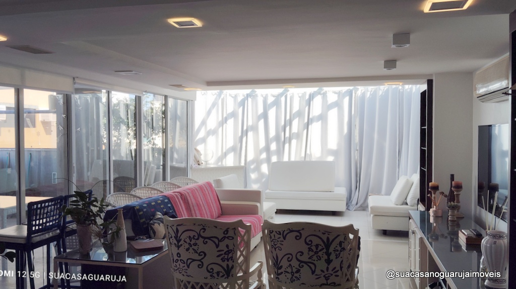 Cobertura com 4 dormitórios à venda, 315 m² por R$ 2.500.000,00 - Praia da Enseada – Aquário - Guarujá/SP