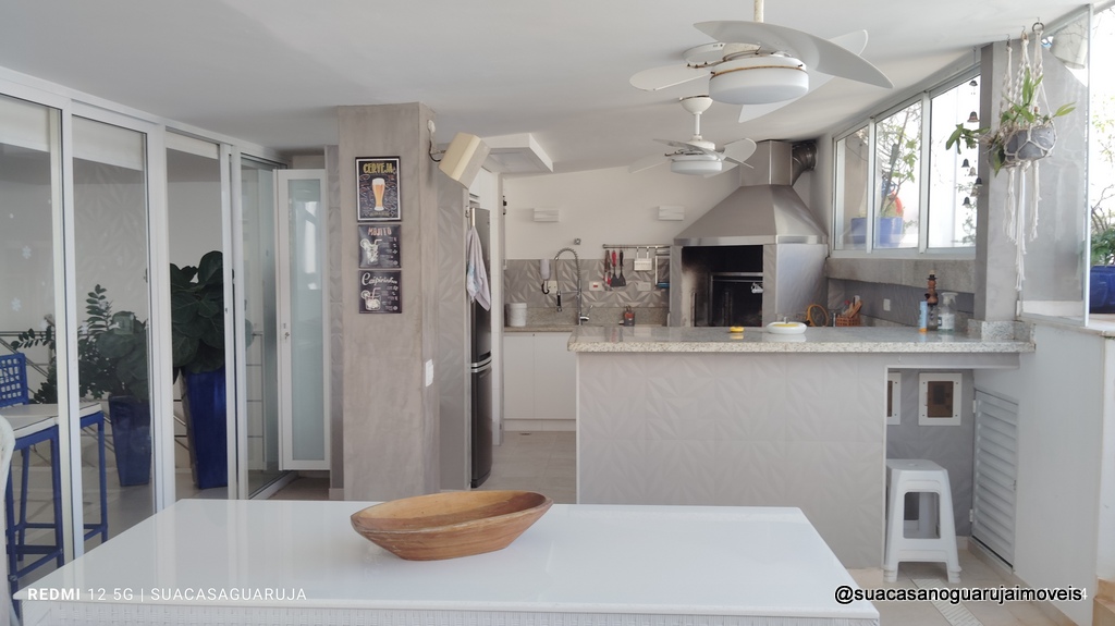Cobertura com 4 dormitórios à venda, 315 m² por R$ 2.500.000,00 - Praia da Enseada – Aquário - Guarujá/SP