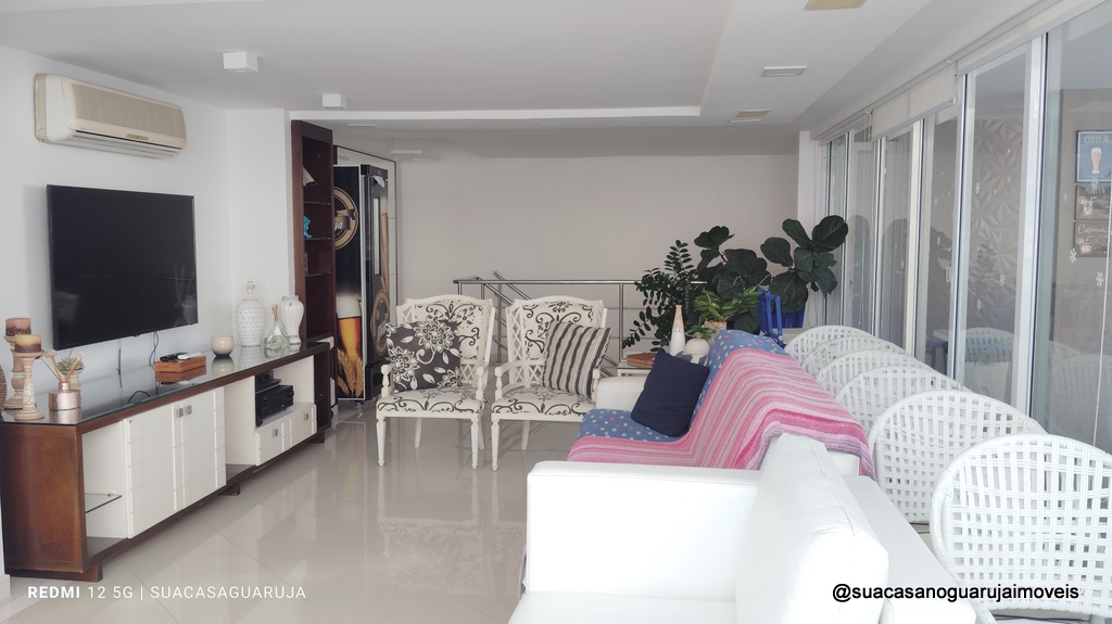 Cobertura com 4 dormitórios à venda, 315 m² por R$ 2.500.000,00 - Praia da Enseada – Aquário - Guarujá/SP